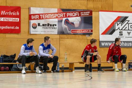 GER, SG Maulburg/Steinen - HG Muellheim/Neuenburg, Handball, Pokal, Achtelfinale, Saison 2023/2024, 14.11.2023
